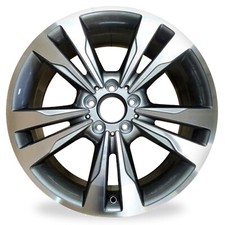 For Mercedes-benz E350 E400 Oem Design Wheel 18 14-16 Machined Grey Rim 85397