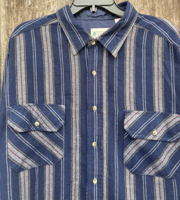 Vintage 90’s Northwest Territory Men’s 2XL Long Sleeve Acrylic Flannel  Shirt