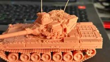 3D Printed 1/72/87/144 Soviet Project 195 Main Battle Tank Unpainted Model Kit