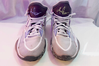 Nike Kyrie Infinity Smoke & Mirrors White Blue High Tops CZ0204-102 Youth SZ 5.5
