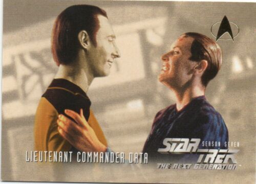 Star Trek The Next Generation Series 6 & 7 Artbox Individual Trading Cards - Picture 190 of 200