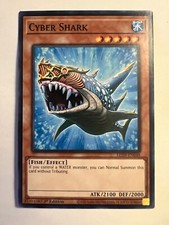 Cyber Shark - LED9-EN048 - Common - 1st Edition Card