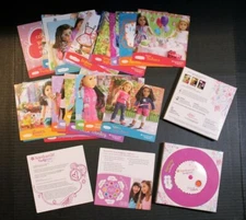 American Girl ~ Truly Me ~ Game Pick A Color Choose An Activity Wheel Travel Set