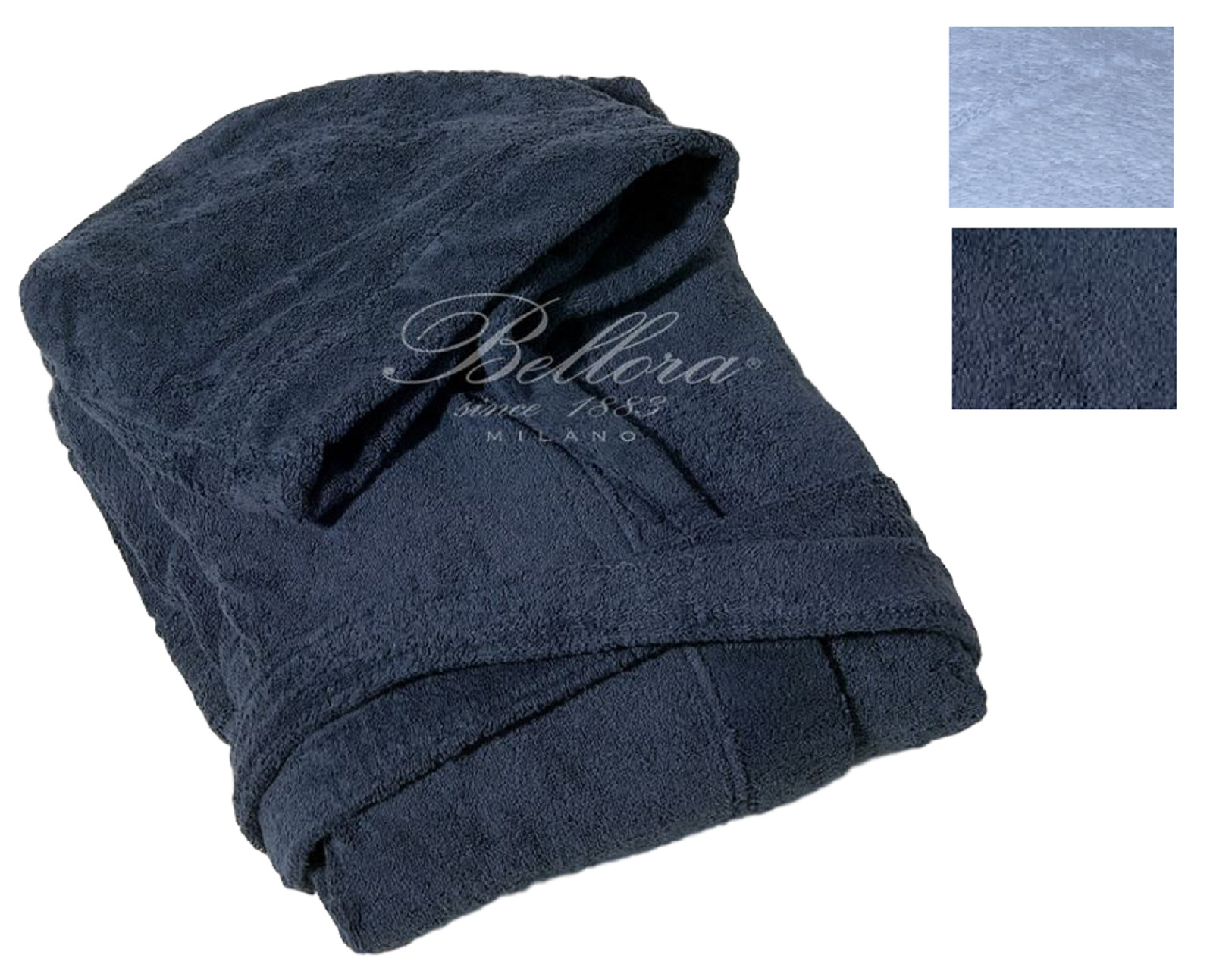 Bellora Fiocco: Accappatoio in Spugna Cotone 100% Design Italiano - 1