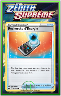 Suche nach Energie - EB12.5:Supreme Zenith - 128/159 - Pokemon Karte DE Neu