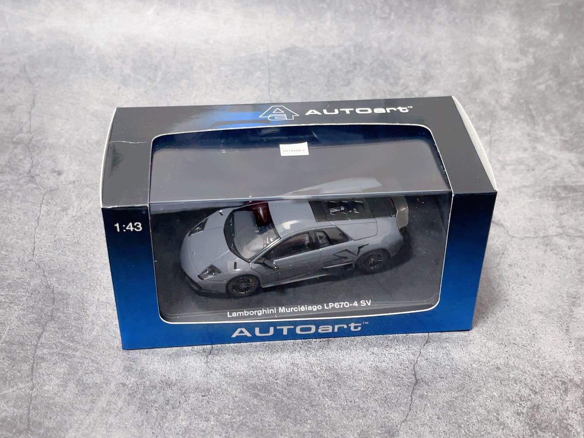【最終値下げ】AUTOart Murcielago 40th 1:43 1/12 AUTOart Murcielago 40th Anniversary 2003-12074*With