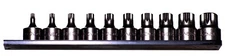 Vim Tools Impact-XZN6 - 10 PC XZN Half-Cut Stubby Impact Socket Set w/ Magrail