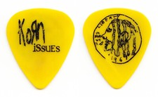Korn Brian Head Welch In Head We Trust Yellow Guitar Pick - 1999 Issues Tour