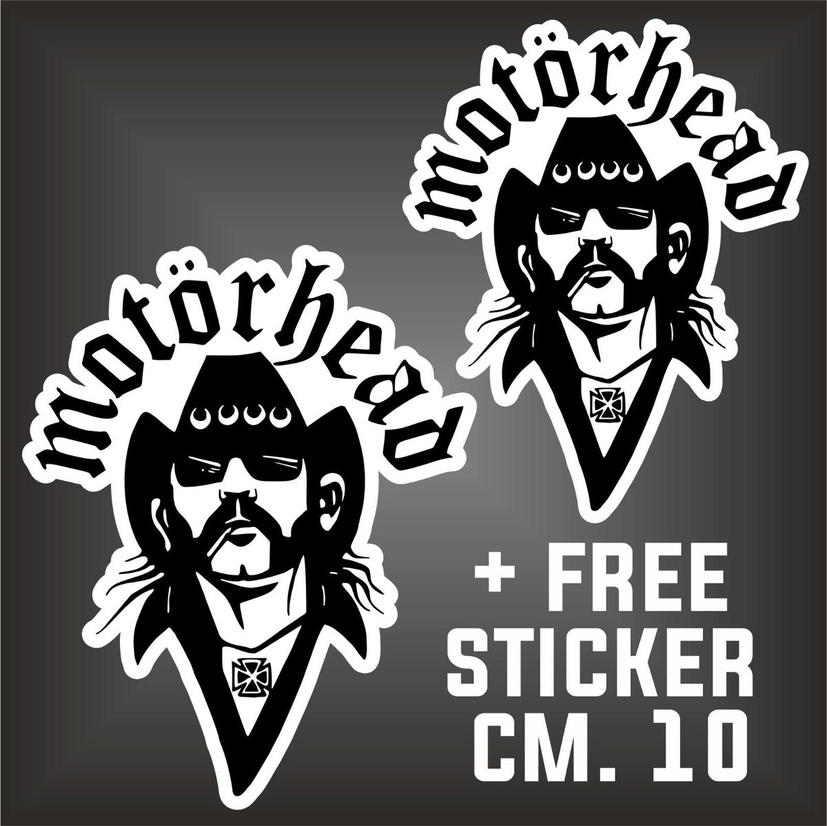 Sticker Lemmy Kilmister Motorhead | MPA Déco - Foto 11