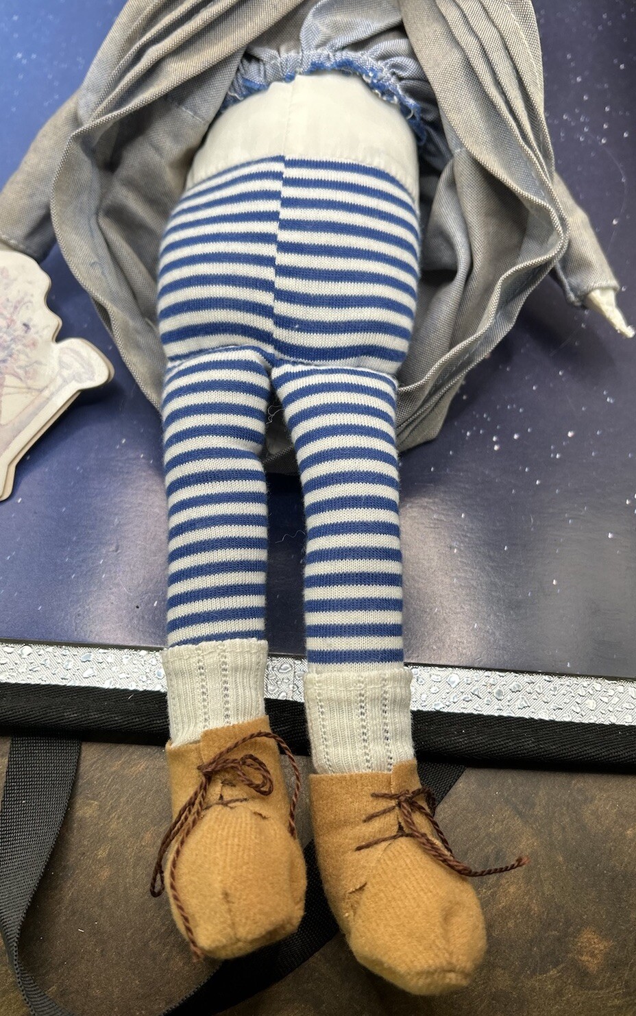 Hallmark POUPEE Spoonful of Stars Becky Kelly Cloth Rag Doll With Tag 16 in