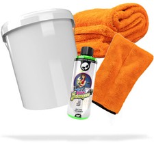 Auto Eimer Waschset - Nuke Guys Thick Shampoo + Deckel + Trockentuch + Handschuh