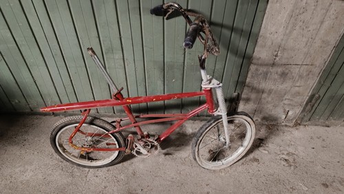 Saltafossi Bici Da Cross Vintage Epoca Da Restaurare Da Bambino Rara - Foto 6 di 12