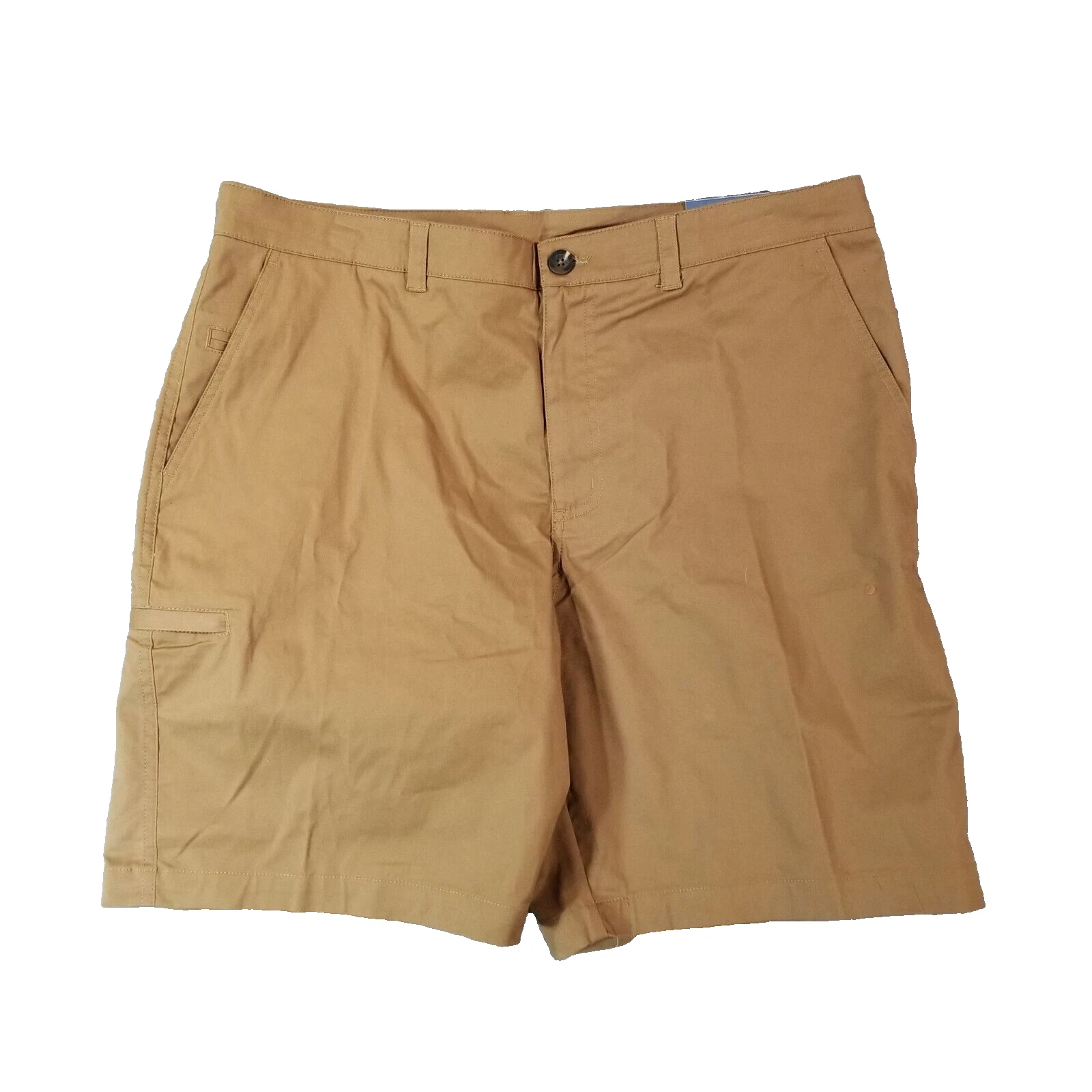 Tackle & Tides shorts men's 36x8 Brown Flex stretch Outdoor Hiking Fishing NEW