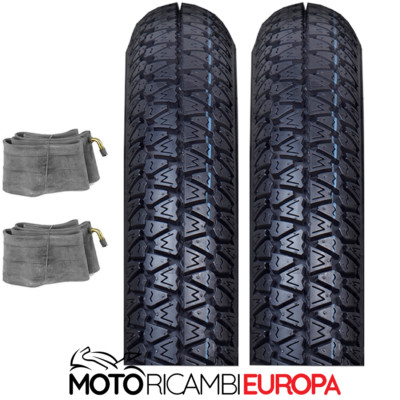 Gomme Vespa 50 Special Coppia Gomme Kenda K333 3.00-10 42J Con Camere D'Aria Per Vespa 50 Special E Modelli PK Camera Aria Vespa