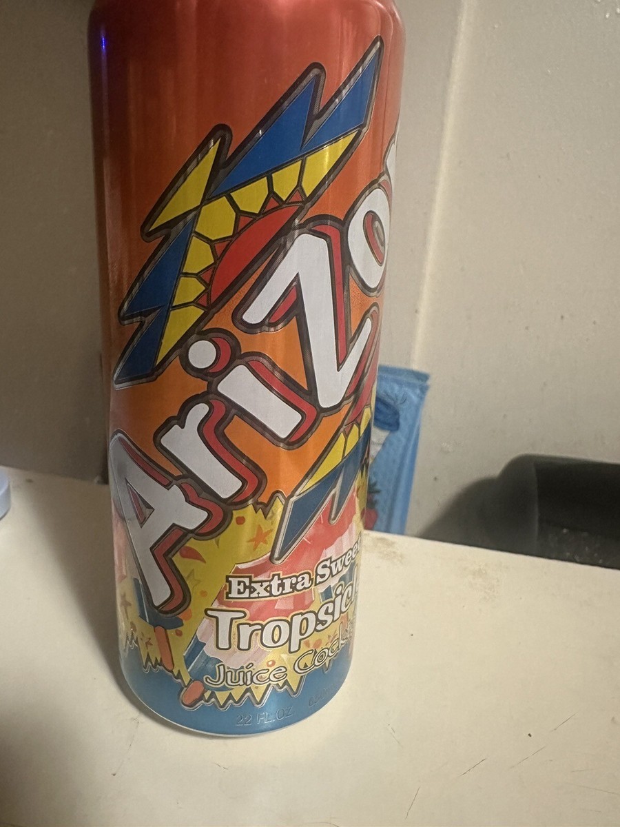 1 22 oz Arizona Extra Sweet Tropsicle Juice Cocktail Drink Limited