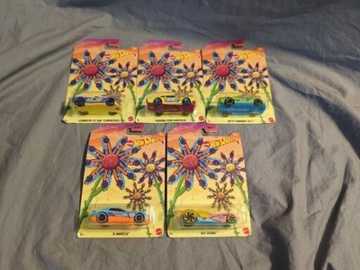 Hot Wheels 2022 Spring Easter Collection, #V1405, Complete Set of 5 - PRE-OWNED 