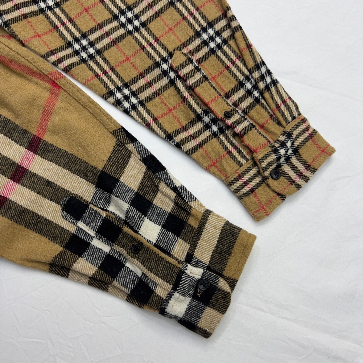 Burberry x Gosha Rubchinskiy Check Split Flannel | eBay Burberry x Gosha Rubchinskiy Check Split Flannel | eBay