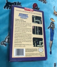 NES Nintendo Video Game CIB Complete Street Fighter 2010