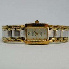 Armitron Now Diamond 75/2183 Two Tone Quartz Women's Watch Sz.5 1/2" New Battery