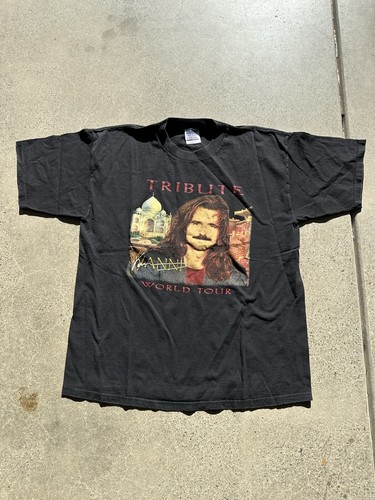 Vintage 1998 Yanni Tribute World Tour Tshirt Size XL