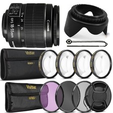 Canon EF-S 18-55mm f/3.5-5.6 IS II Lens Accessory Kit for Canon EOS T5 T6 T6i