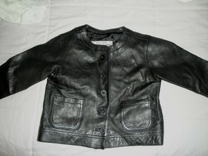 baby gap leather jacket