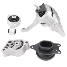 4PCS Engine Motor & Transmission Mount Kit For 07-17 Nissan Altima 2.5L Auto CVT