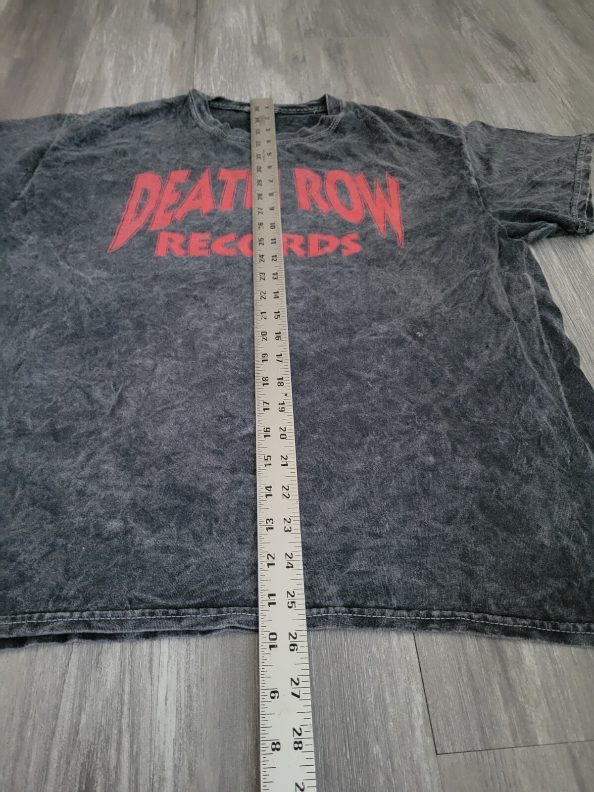 FILA Maglietta Vintage Death Row Records Uomo L Hip Hop Rap Tee 2005 Y2K Snoop 2pac