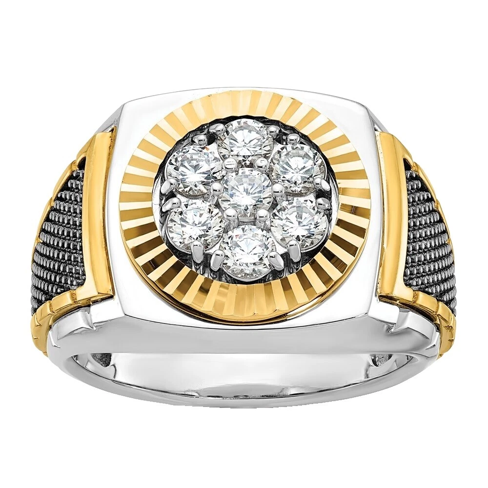 Rodio Negro Joyería para Hombre