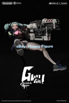 Romankey,×Cowl Gun Girl Deluxe Version Pre-order) Romankey X Cowl 1/12 Gun Girl Jessica Aster
