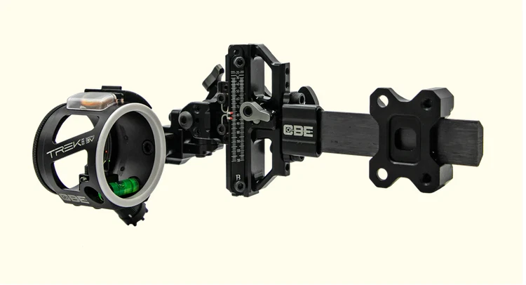 CBE TREK PRO 3V VERTICAL 3 PIN BOW SIGHT w/ LIGHT .010" RH-NEW - Image 4 of 4