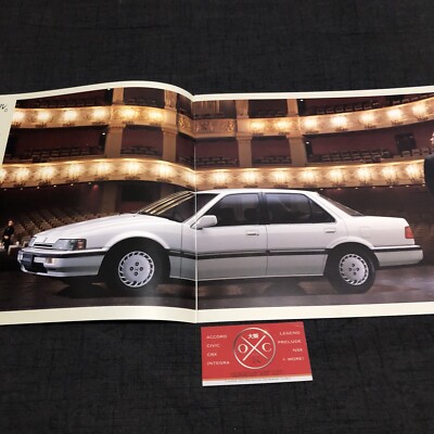 86-89 Honda Accord Sedan Brochure Catalog OEM JDM CA3 87 88 CA5