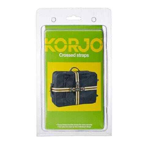 KORJO Crossed Luggage Straps 180cm and 