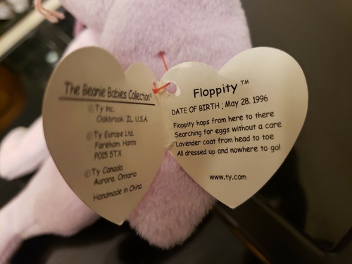 TY Beanie Baby Original Floppity with Tags - Picture 10 of 10
