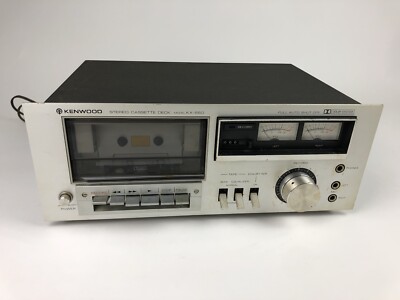 Vintage Kenwood Stereo Cassette Deck (Model KX-550) Tested