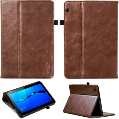 Premium genuine leather cover Huawei MediaPad M3 Lite tablet protective cover case bag