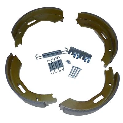 AB TOOLS Trailer Brake Shoe Replacements Spring Kit 200mm x 50mm For BPW Style Axles