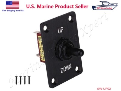 Up Down Toggle On Off On Switch Tilt Trim Momentary Switch Panel 3 Pin ...
