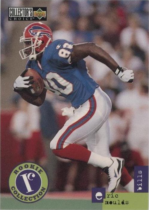 1996 Upper Deck Collector's Choice Update Eric Moulds #U4 - 1 of 2