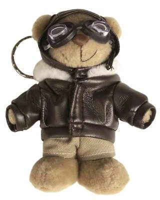 MIL-TEC® Schlüsselanhänger Teddy Pilot Schlüsselring Anhänger Pilotenteddy Schlüsselbund