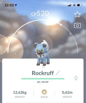 Shiny Rockruff Pokemon Gen7 Go Same/30 day Pokémon Lycanroc Midday Midnight