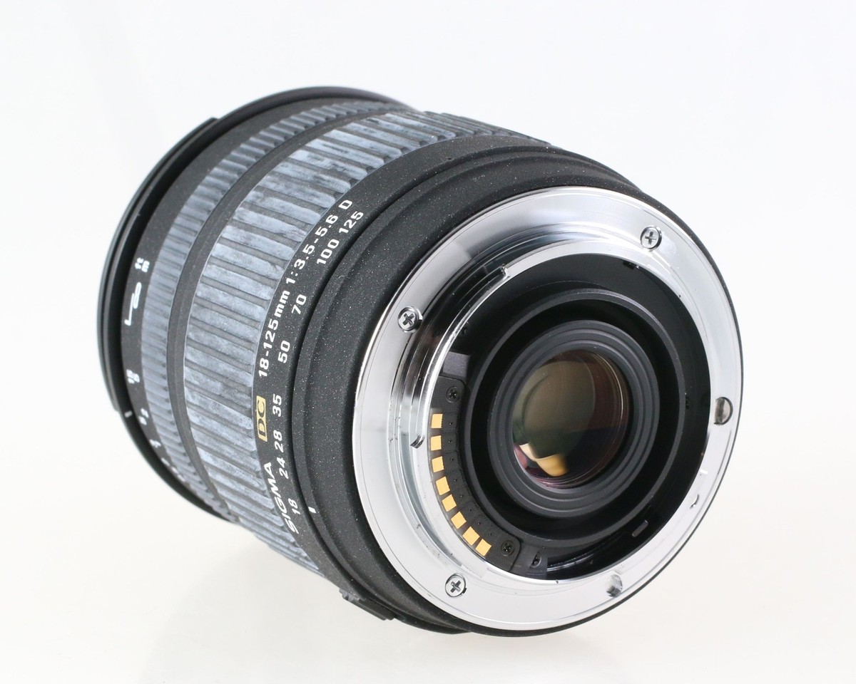 Sigma Zoom 18-125mm 3.5-5.6 DC - Minolta AF / Sony A | eBay