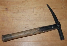 Vintage Strapped Slater’s Roofing Pick Side Claw Hammer Vintage Strapped Roofing