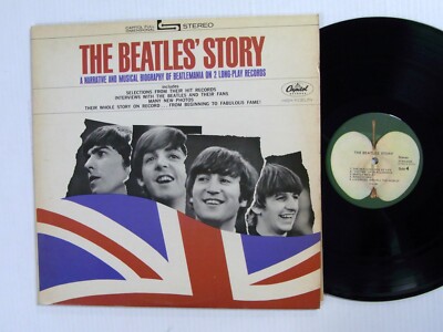 The BEATLES Story 2xLP Winchester Press Doppel-LP Vinyl Near Mint a9908