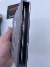 Mach Rider Nintendo NES Box Hangtab 5 Screw Rare Authentic & Tested ( Box Damage