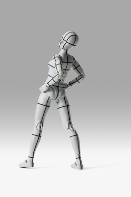 S.H.Figuarts Body kun Sports Edition Wire Frame (Gray Color Ver