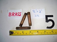 3 Brass Pipe Nipple 1/8" NPT x 2" Plumbing WATER AIR FUEL OIL MADE IN USA