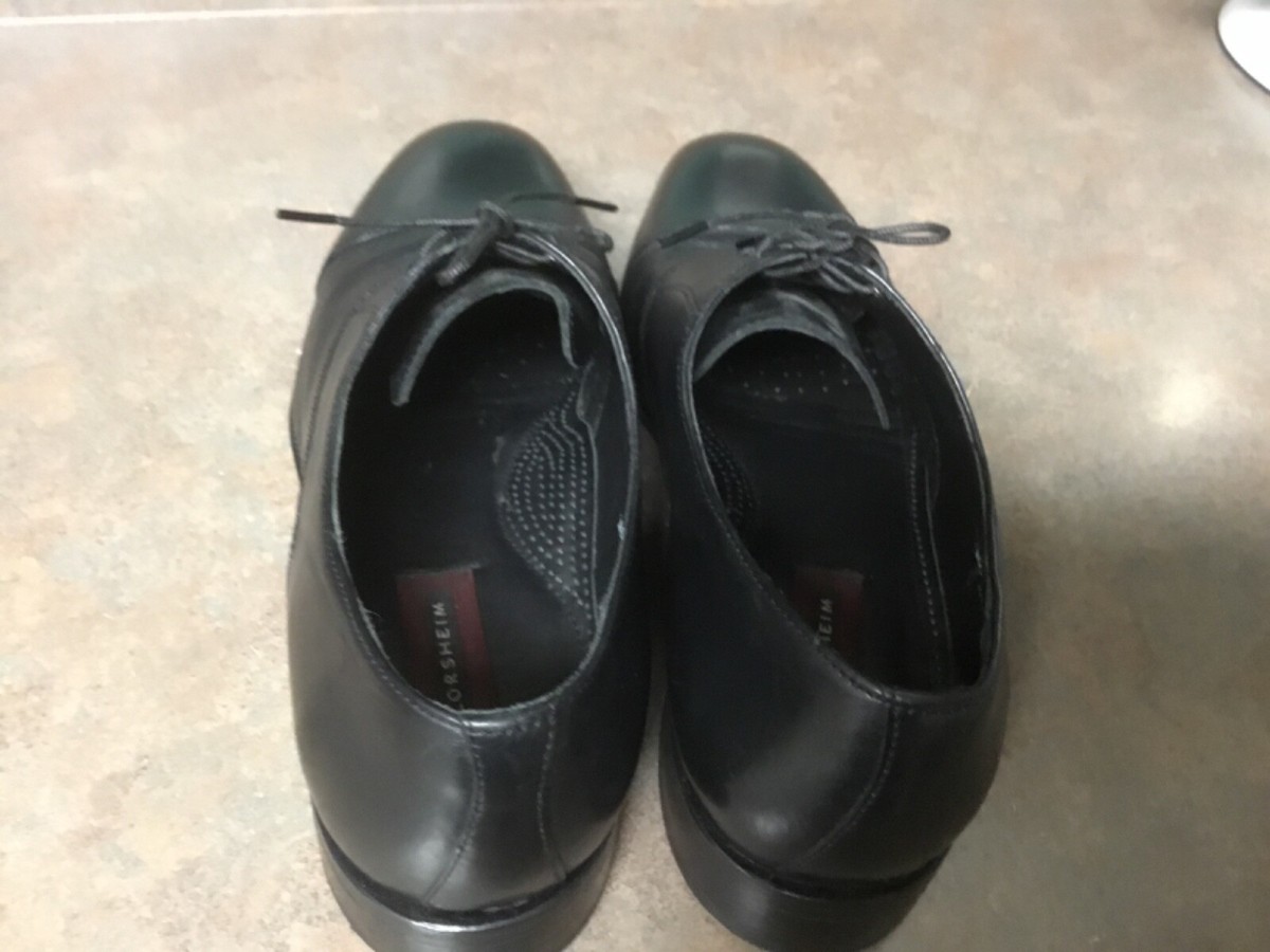 Florsheim Men\'s Edgar Cap‎ Toe Lace Up Black 17168-01 mens 9D Florsheim Men main image 2