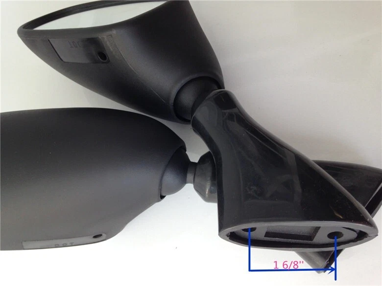 Espejos retrovisores laterales negros para Suzuki GSX600F Katana 1998-2006/Suzuki G 1998-2006 Foto 2 de 4