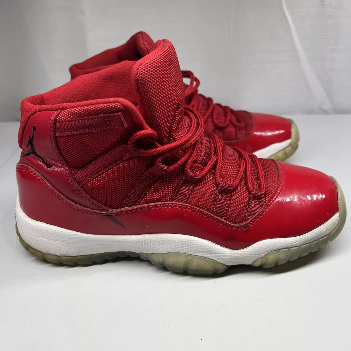 Nike Air Jordan 11 Retro GS 'Win Like 96' 2017 378038-623 Size 6.5Y 8 Women